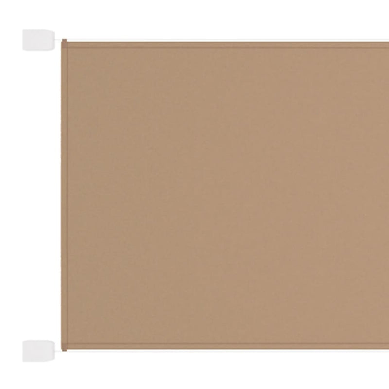 Afbeelding laden in galerijviewer, Vidaxl luifel verticaal 250x420 cm oxford stof taupe
