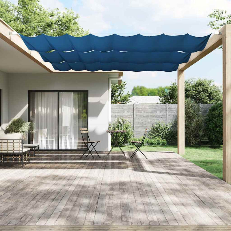 Afbeelding laden in galerijviewer, Vidaxl luifel verticaal 140x360 cm oxford stof blauw
