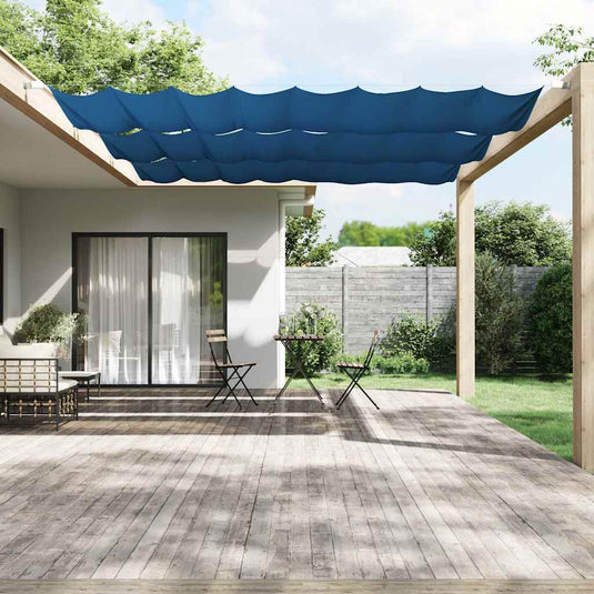 Vidaxl luifel verticaal 140x360 cm oxford stof blauw