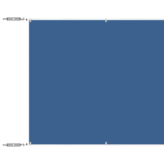 Vidaxl luifel verticaal 180x1200 cm oxford stof blauw