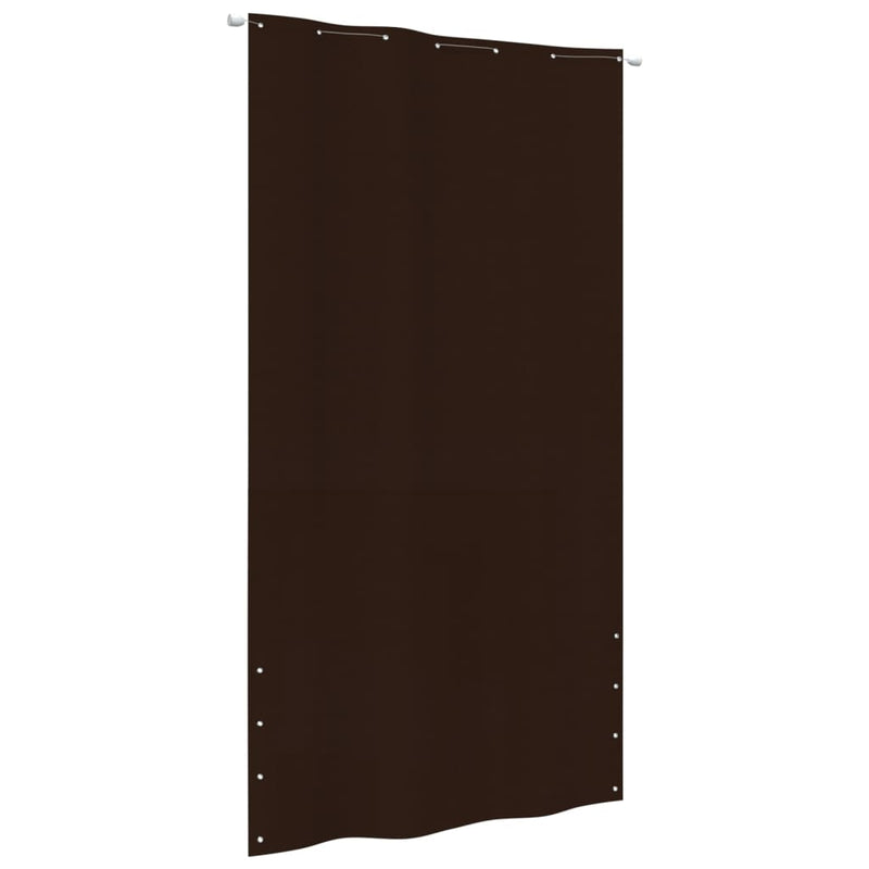 Afbeelding laden in galerijviewer, Vidaxl balkonscherm 140x240 cm oxford stof bruin
