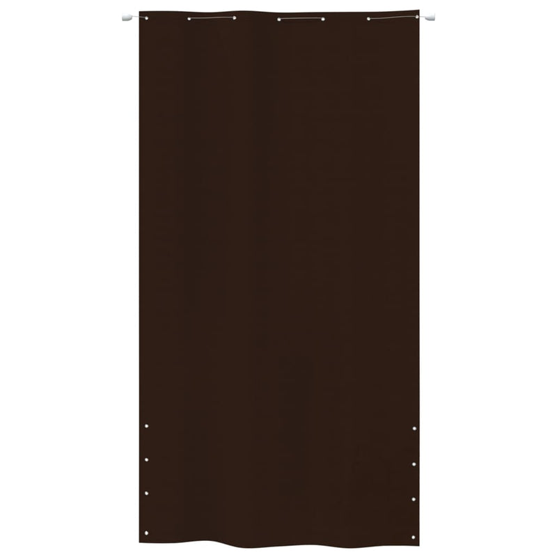 Afbeelding laden in galerijviewer, Vidaxl balkonscherm 140x240 cm oxford stof bruin
