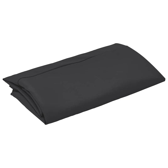 Vidaxl vervangingsdoek voor zweefparasol 300 cm zwart
