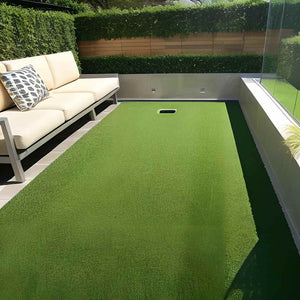 Vidaxl kunstgras 7 9 mm 1x15 m groen