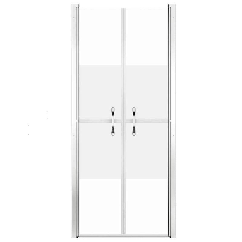 Afbeelding laden in galerijviewer, Vidaxl douchedeur 71x190 cm esg halfmat
