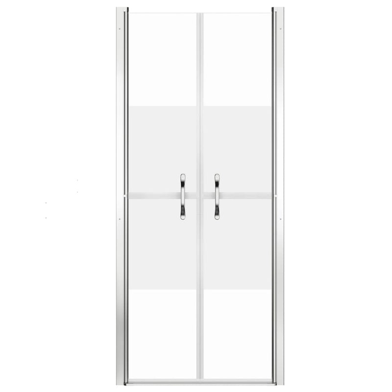 Afbeelding laden in galerijviewer, Vidaxl douchedeur 91x190 cm esg halfmat
