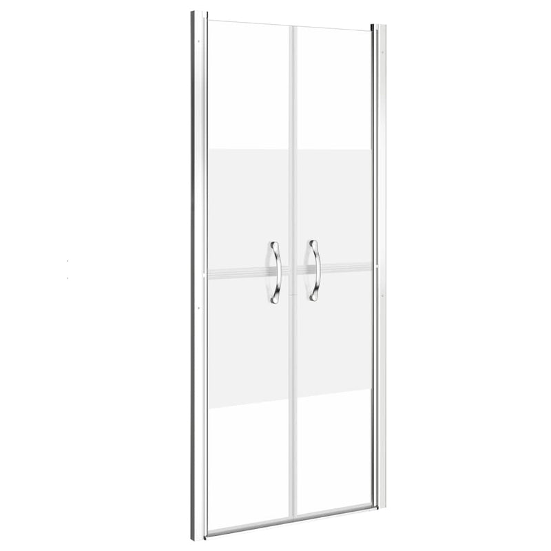 Afbeelding laden in galerijviewer, Vidaxl douchedeur 101x190 cm esg halfmat
