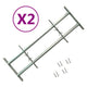 Vidaxl raambeveiligingen verstelbaar 2 st 700-1050 mm