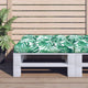 Vidaxl palletkussen bladpatroon 70x70x12 cm