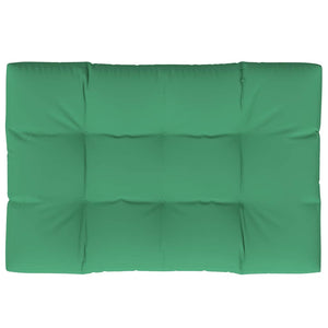 Vidaxl palletkussen 120x80x12 cm stof groen