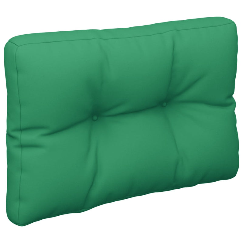 Afbeelding laden in galerijviewer, Vidaxl palletkussen 50x40x12 cm stof groen

