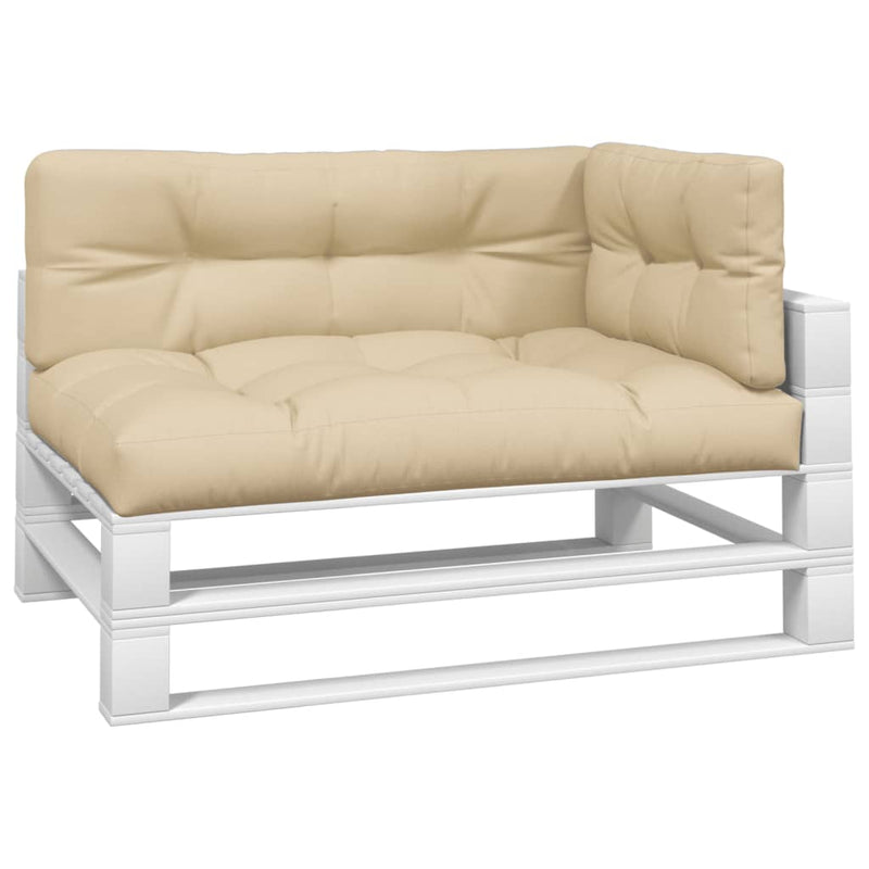 Afbeelding laden in galerijviewer, VidaXL Palletkussens 3 st stof beige
