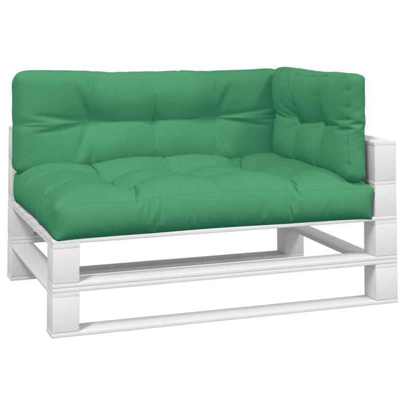 Afbeelding laden in galerijviewer, Vidaxl palletkussens 3 st stof groen
