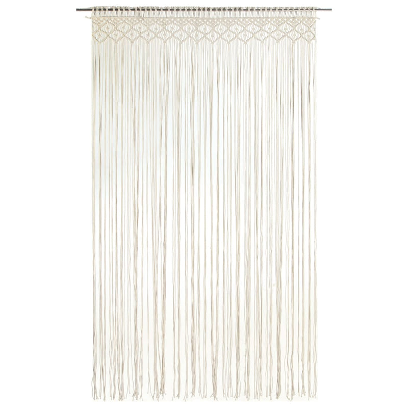 Afbeelding laden in galerijviewer, Vidaxl gordijn macramé 140x240 cm katoen
