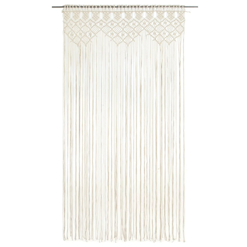 Afbeelding laden in galerijviewer, Vidaxl gordijn macramé 140x240 cm katoen
