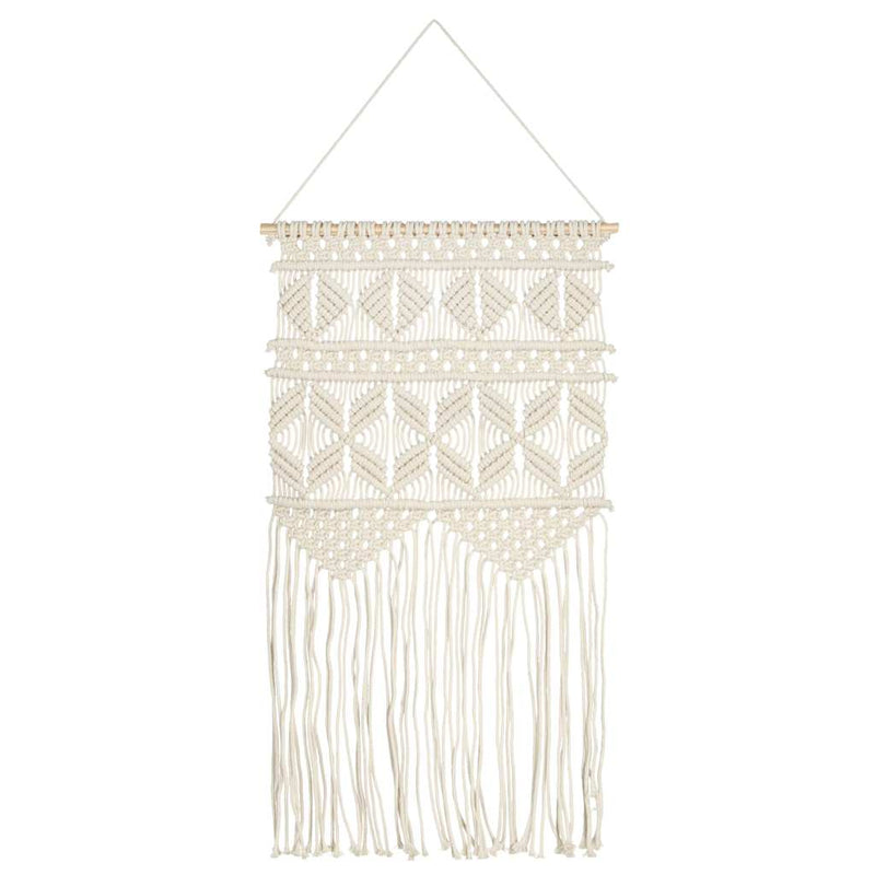 Afbeelding laden in galerijviewer, Vidaxl wandhanger macramé 40x80 cm katoen
