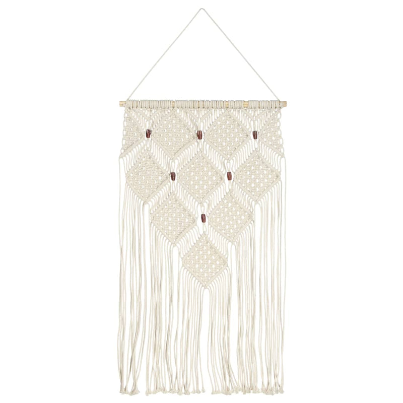 Afbeelding laden in galerijviewer, Vidaxl wandhanger macramé 40x80 cm katoen
