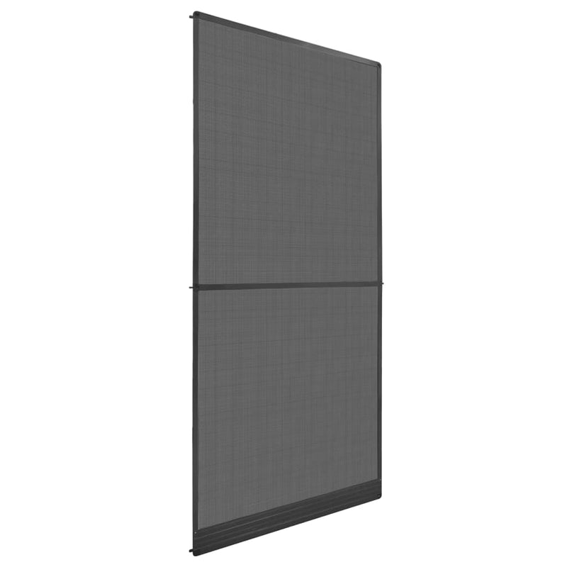 Afbeelding laden in galerijviewer, VidaXL Hordeur met scharnieren 100x215 cm antraciet

