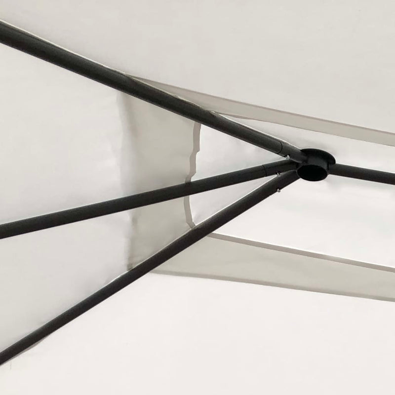 Afbeelding laden in galerijviewer, Vidaxl prieel 160 g m² 3x4x2,6 m crèmekleurig
