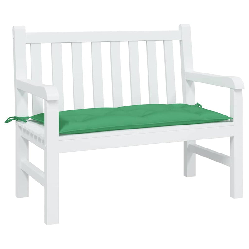 Afbeelding laden in galerijviewer, Vidaxl tuinbankkussen 100x50x7 cm oxford stof groen
