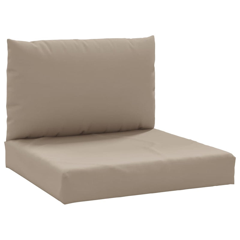Afbeelding laden in galerijviewer, Vidaxl palletkussens 2 st oxford stof taupe
