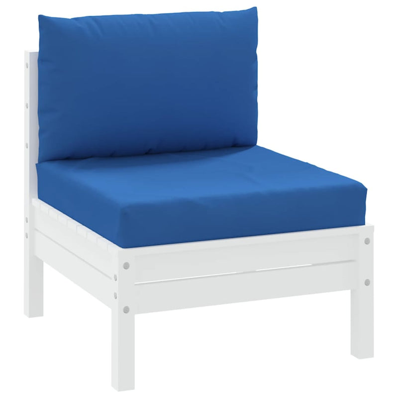 Afbeelding laden in galerijviewer, Vidaxl palletkussens 2 st oxford stof blauw
