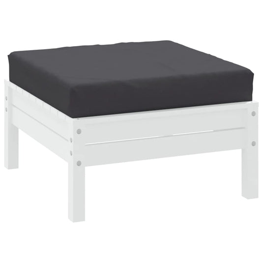 Vidaxl palletkussen 60x60x6 cm oxford stof antracietkleurig