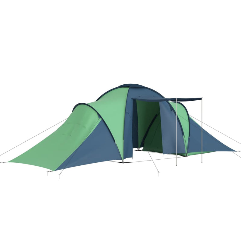 Afbeelding laden in galerijviewer, Vidaxl tent 6-persoons blauw en groen
