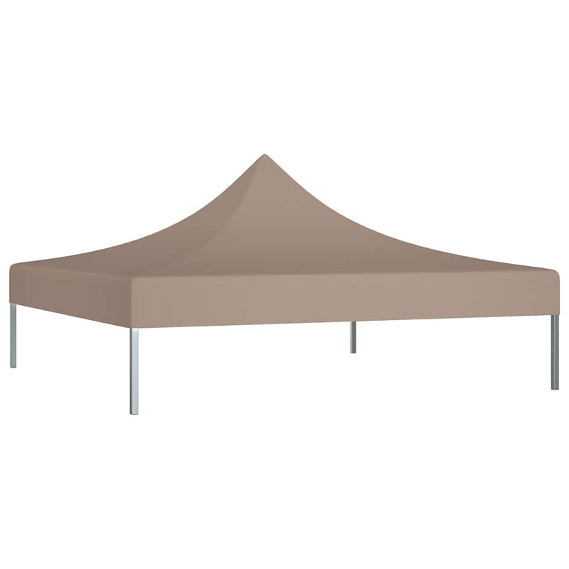 Afbeelding laden in galerijviewer, Vidaxl partytentdak 270 g m² 3x3 m taupe
