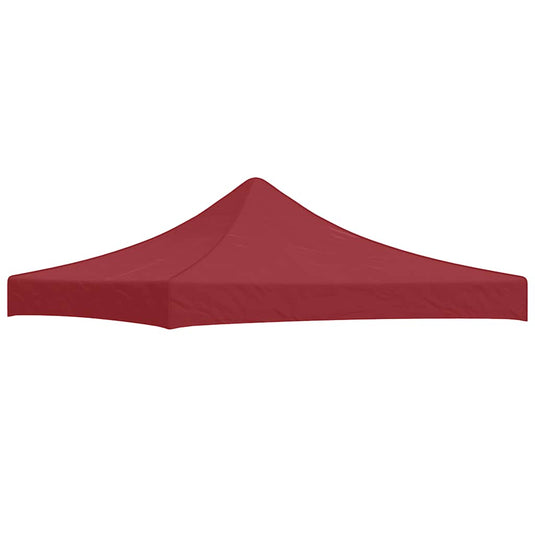Vidaxl partytentdak 270 g m² 3x3 m bordeauxrood