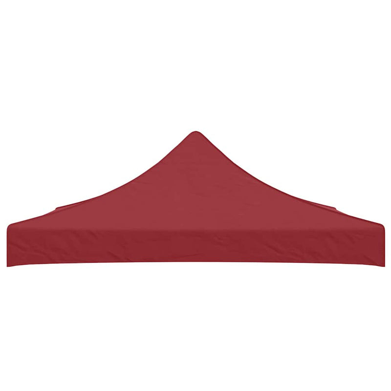 Afbeelding laden in galerijviewer, Vidaxl partytentdak 270 g m² 3x3 m bordeauxrood
