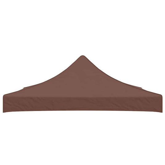 Vidaxl partytentdak 270 g m² 3x3 m bruin