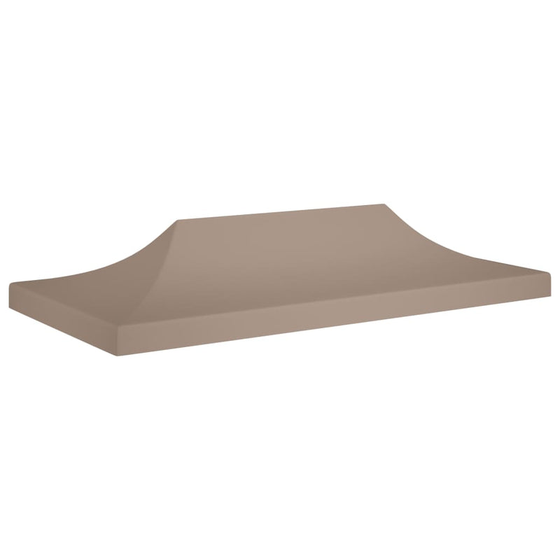Afbeelding laden in galerijviewer, Vidaxl partytentdak 270 g m² 6x3 m taupe
