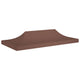 Vidaxl partytentdak 270 g m² 6x3 m bruin