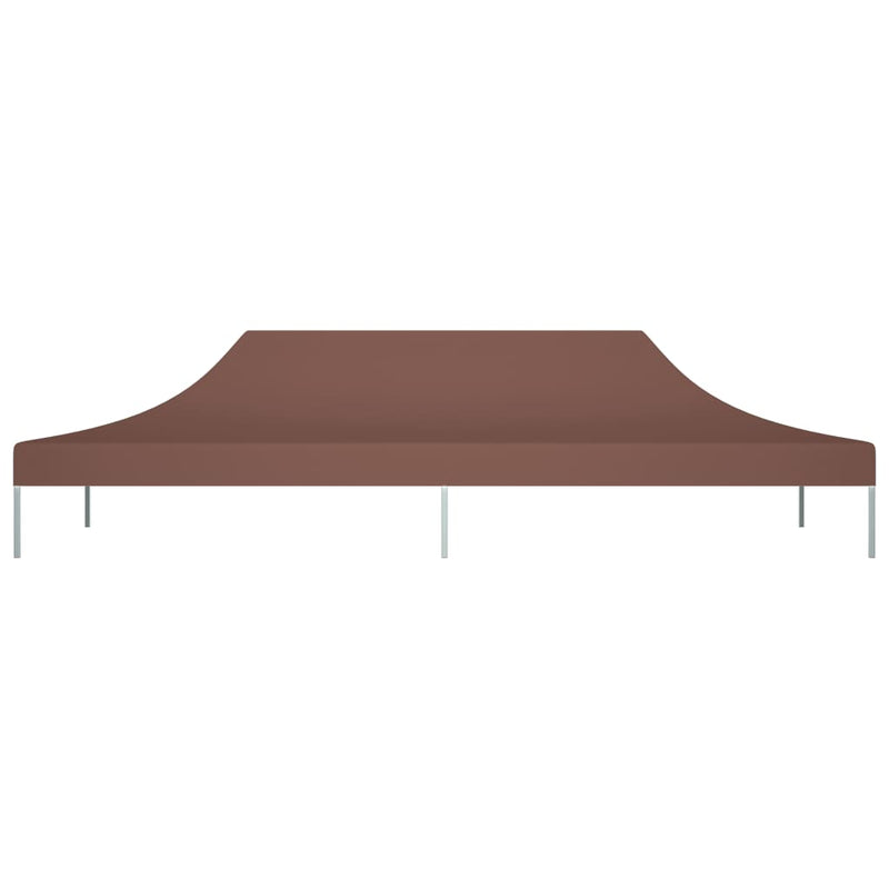 Afbeelding laden in galerijviewer, Vidaxl partytentdak 270 g m² 6x3 m bruin
