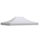 Vidaxl partytentdak 270 g m² 4x3 m wit
