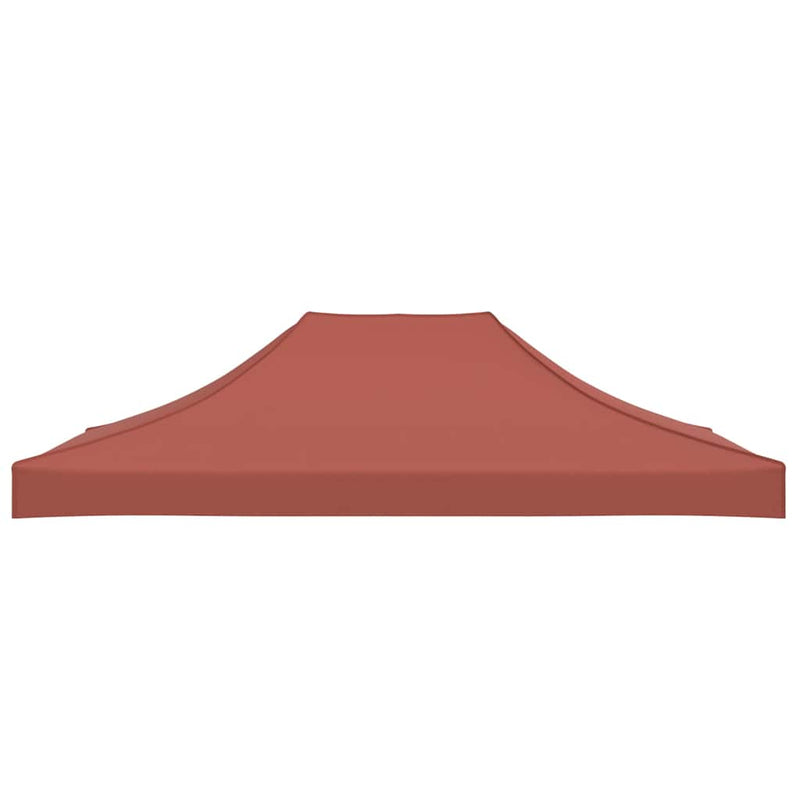 Afbeelding laden in galerijviewer, Vidaxl partytentdak 270 g m² 4,5x3 m terracottakleurig
