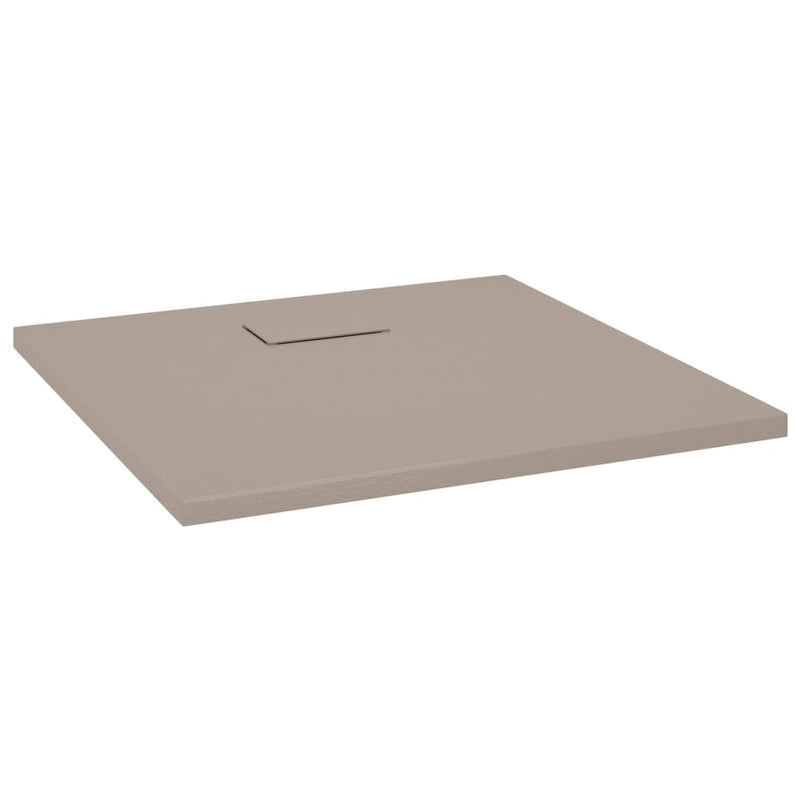 Afbeelding laden in galerijviewer, Vidaxl douchebak 80x80 cm smc bruin
