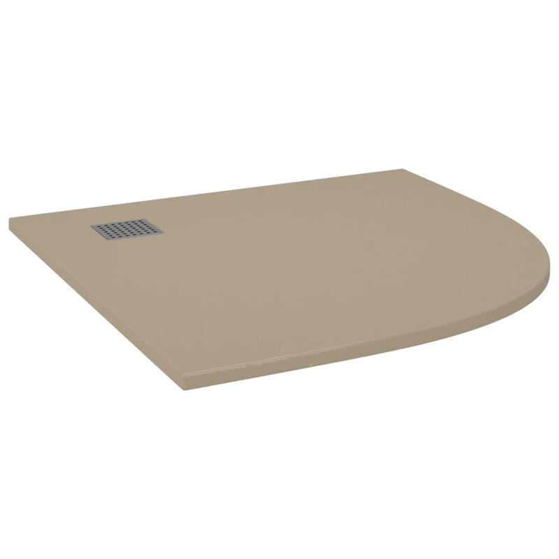 Afbeelding laden in galerijviewer, Vidaxl douchebak 90x90 cm smc bruin
