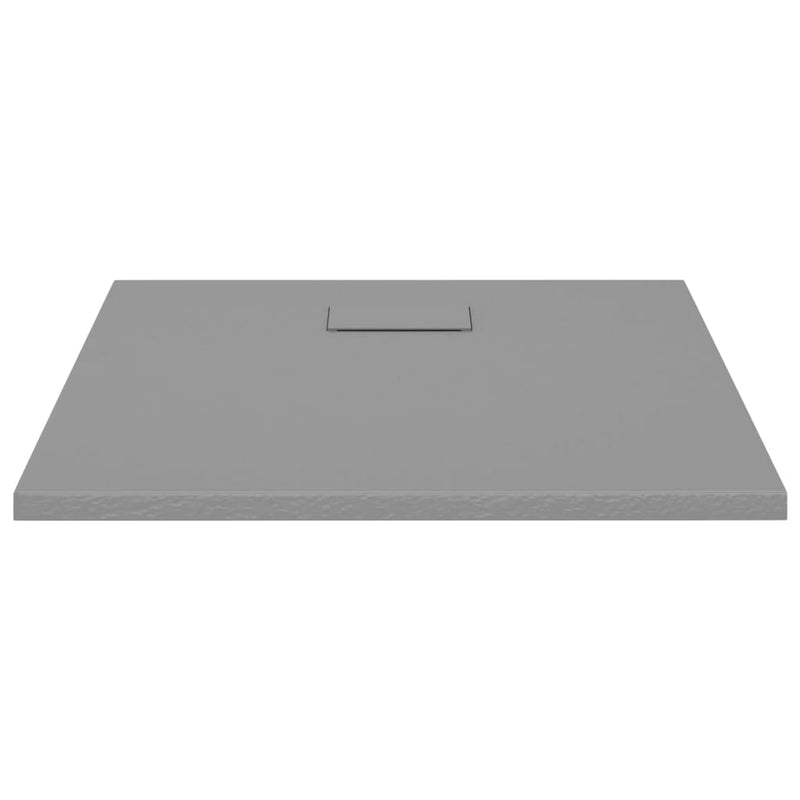 Afbeelding laden in galerijviewer, Vidaxl douchebak 80x80 cm smc grijs
