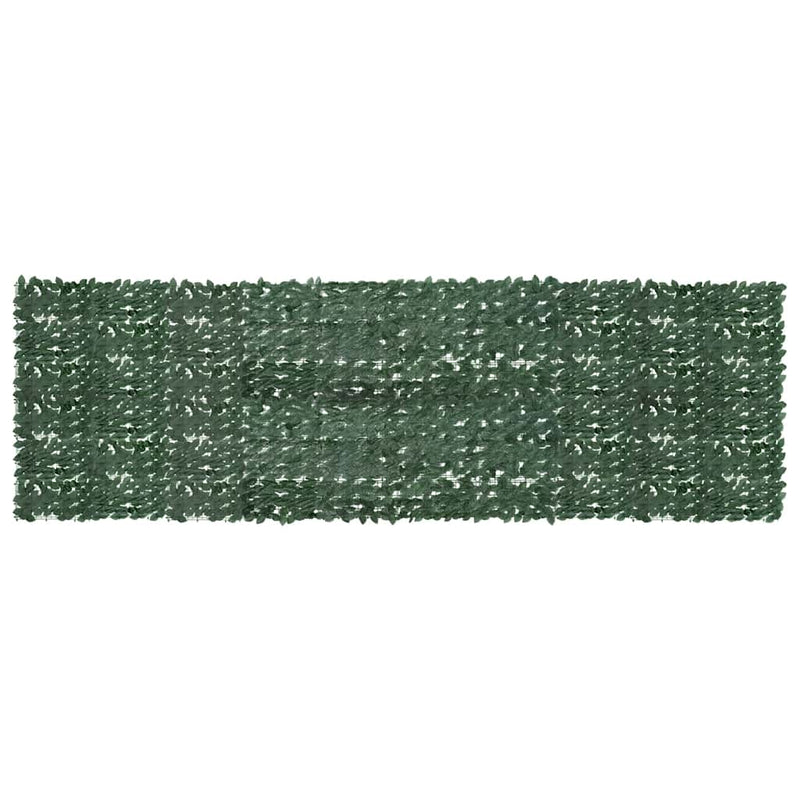 Afbeelding laden in galerijviewer, Vidaxl balkonscherm met donkergroene bladeren 500x150 cm
