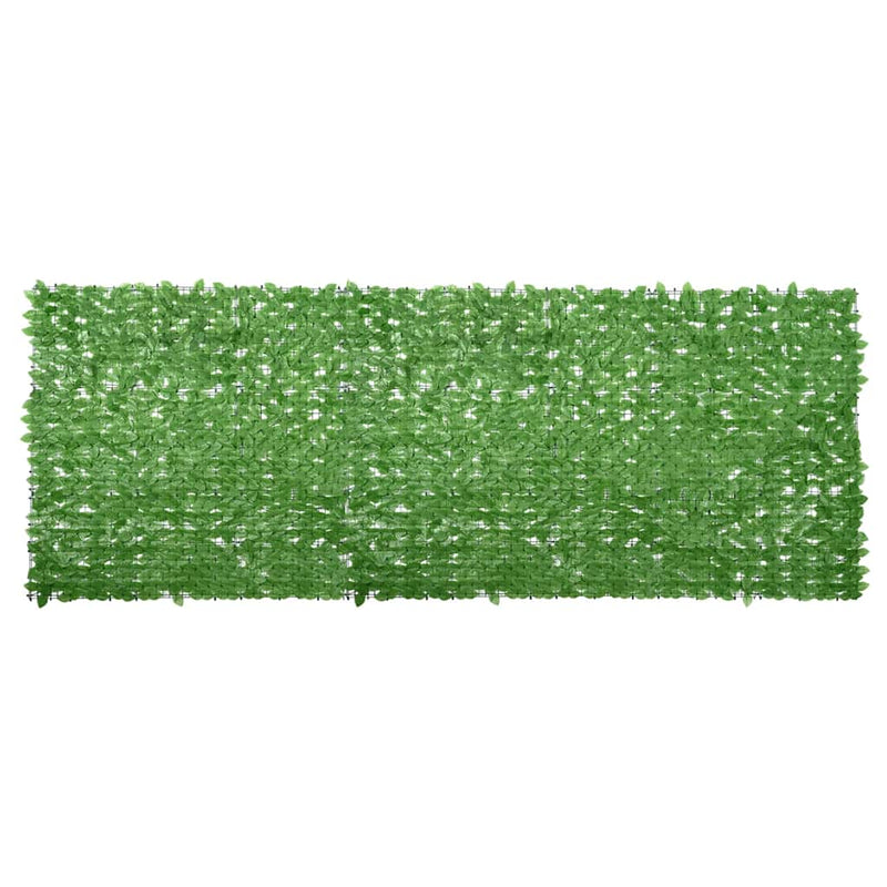 Afbeelding laden in galerijviewer, Vidaxl balkonscherm met groene bladeren 400x150 cm
