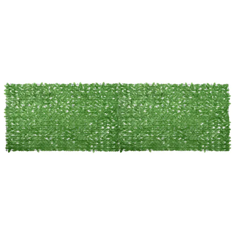 Afbeelding laden in galerijviewer, Vidaxl balkonscherm met groene bladeren 500x150 cm

