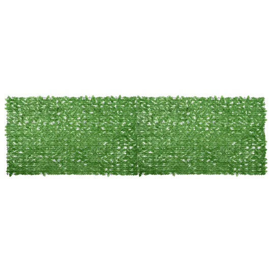 Vidaxl balkonscherm met groene bladeren 500x150 cm