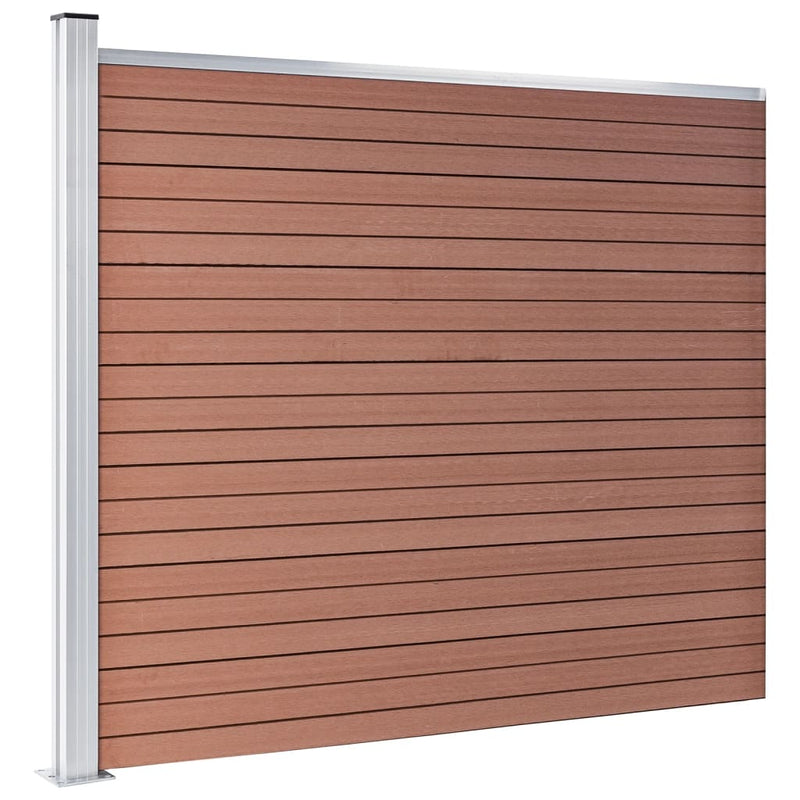 Afbeelding laden in galerijviewer, Vidaxl schuttingpaneel 175x146 cm hkc bruin
