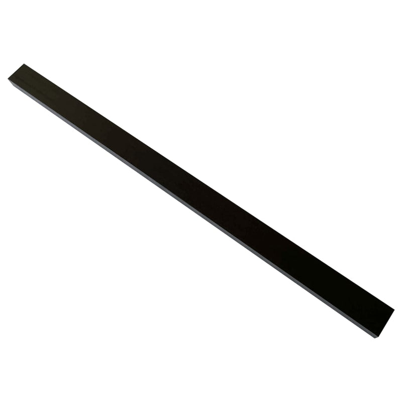 Afbeelding laden in galerijviewer, VidaXL Onderligger 6 st 170x8,5x4,5 cm HKC zwart
