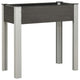 Vidaxl plantenbak verhoogd 75x40x75 cm hkc grijs