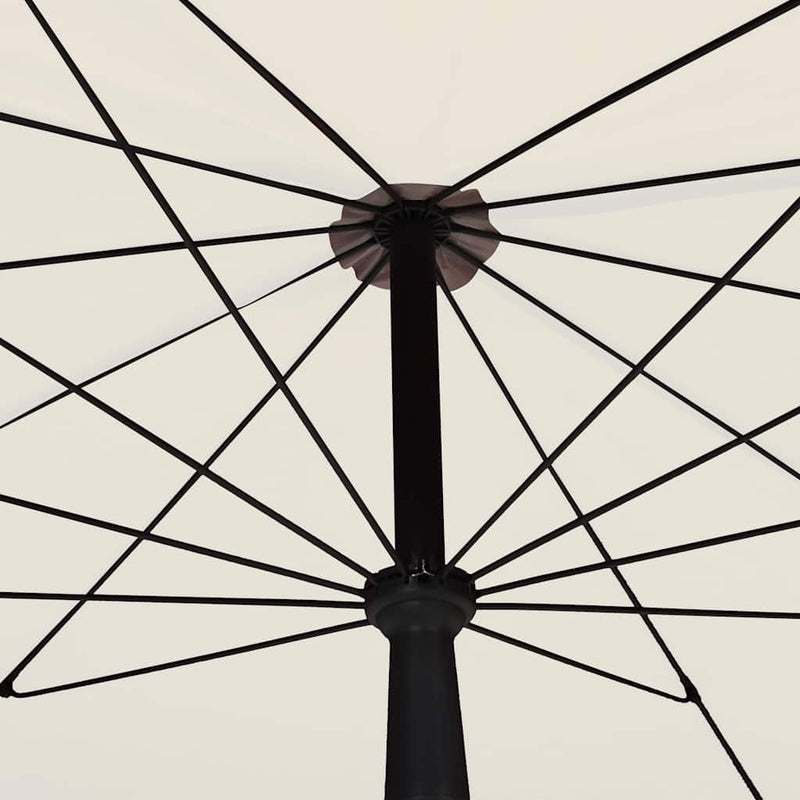 Afbeelding laden in galerijviewer, Vidaxl parasol met paal 200x130 cm zandkleurig
