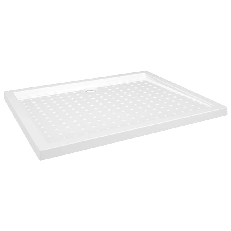 Afbeelding laden in galerijviewer, Vidaxl douchebak met noppen 80x100x4 cm abs wit
