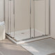 Vidaxl douchebak rechthoekig 80x100 cm abs